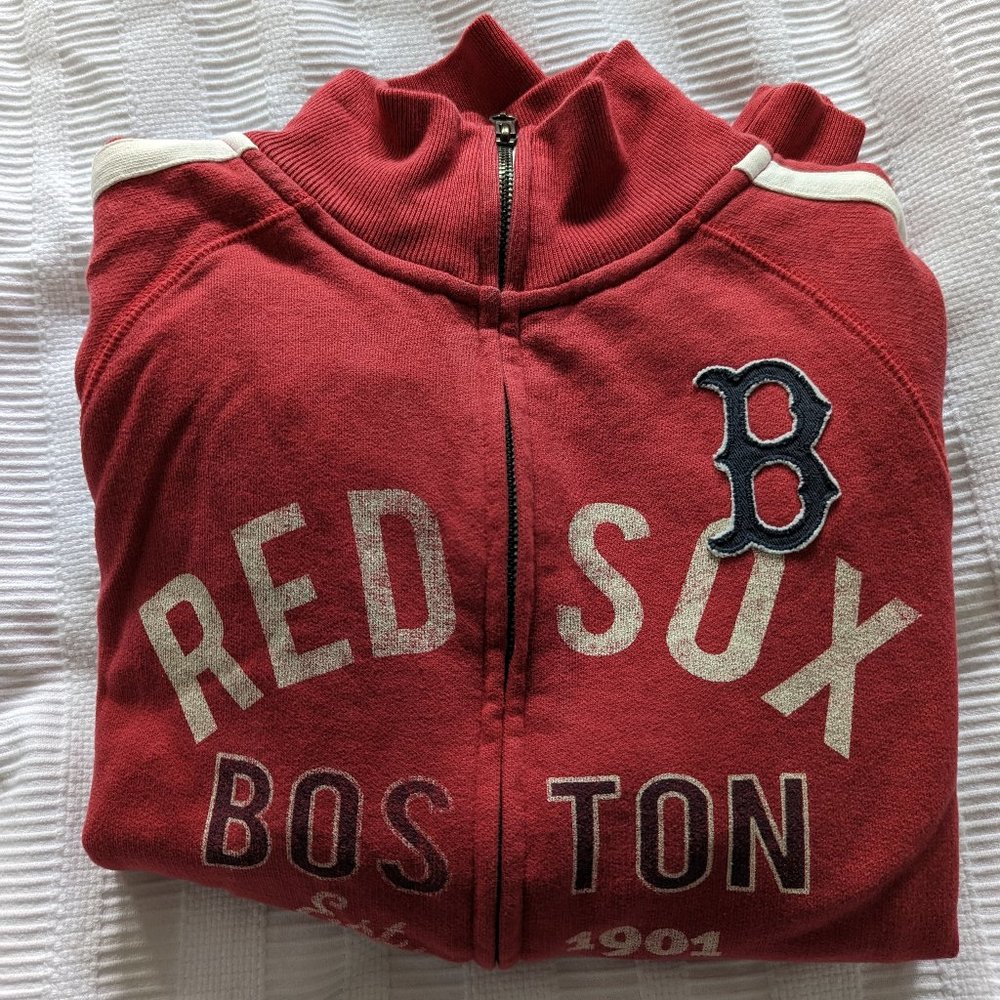 Banner 47 zip-up Red Sox sweatshirt